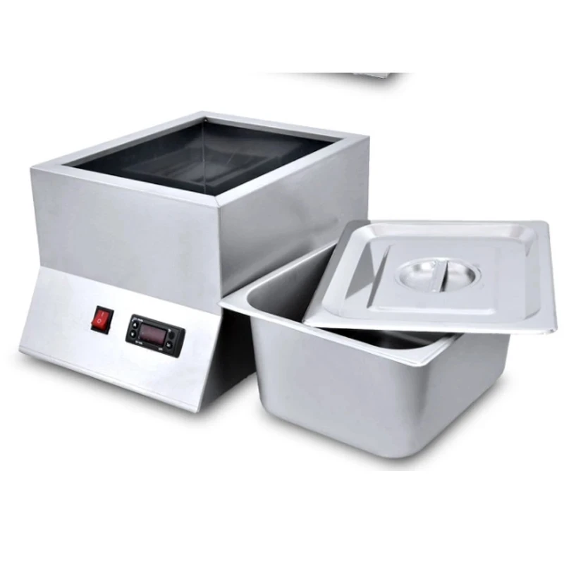 Caramelle elettriche per sciogliere il cioccolato caldo commerciale con scaldasalviette per cioccolato con scaldasalviette per macchina per il riscaldamento del cioccolato 1 reticoli