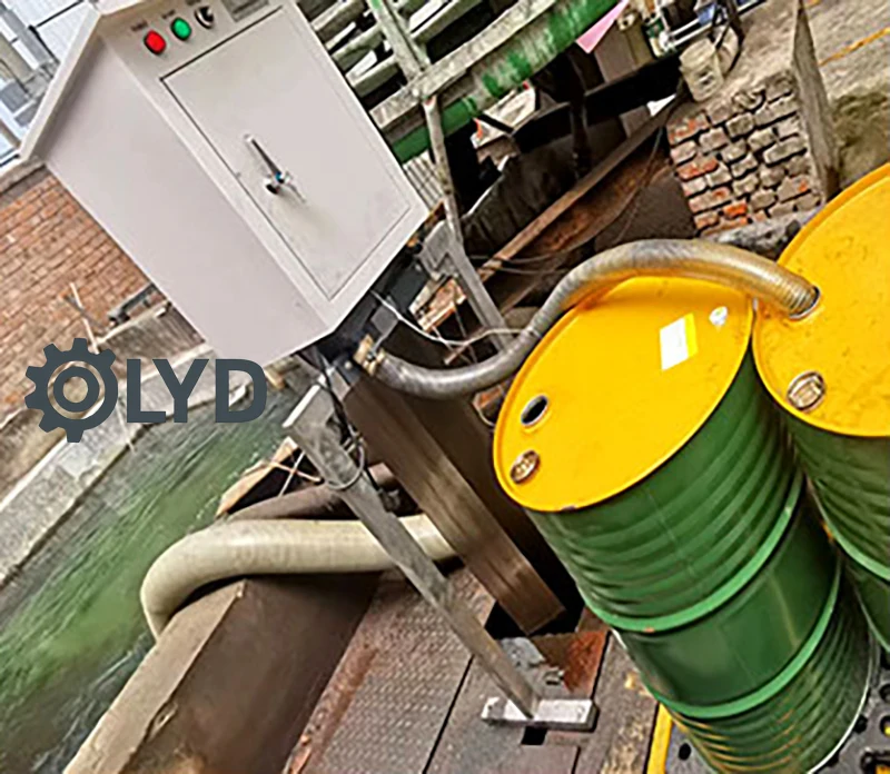Steel Belt Oil Water Separator Continuous Operation 13L H for Wastewater Treatment with Motor