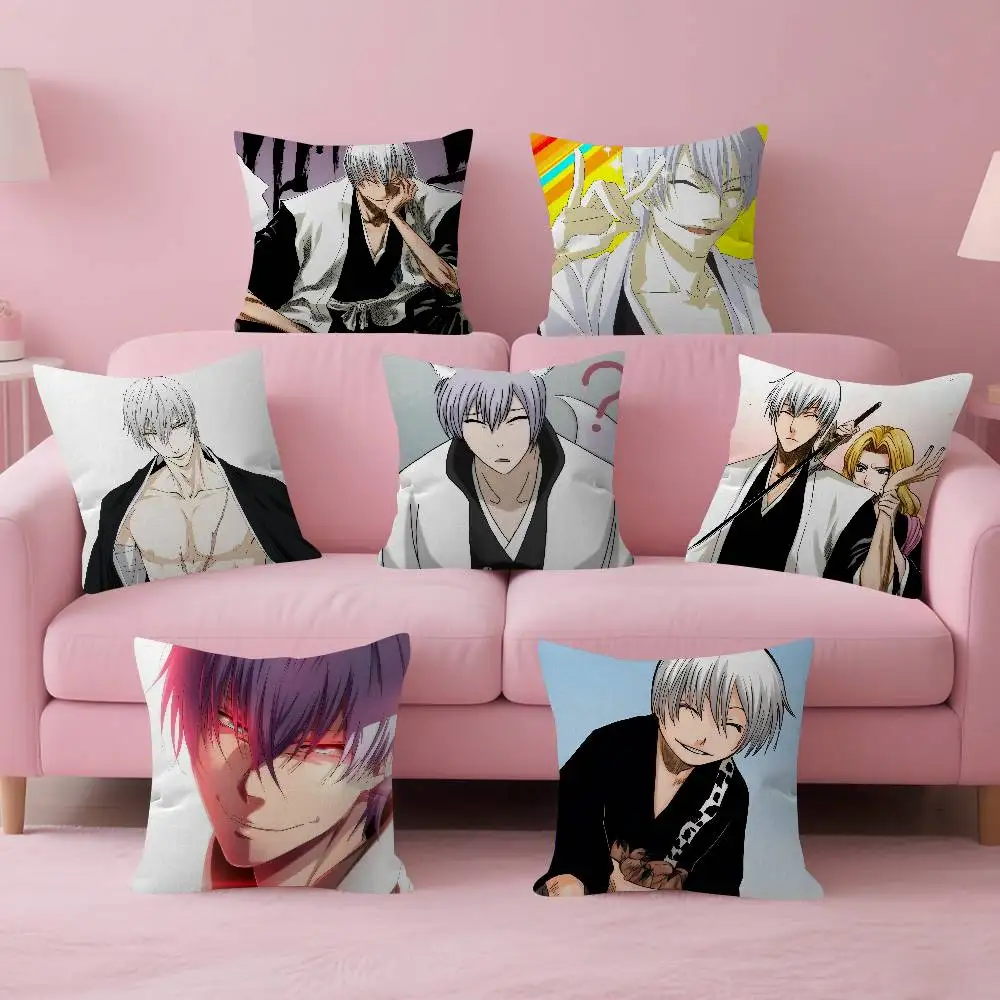 Anime Gin Ichimaru Bleach   Pillow Anime Pillow Sofa Bed Head Pillow Cover Cushion Cover Fashion