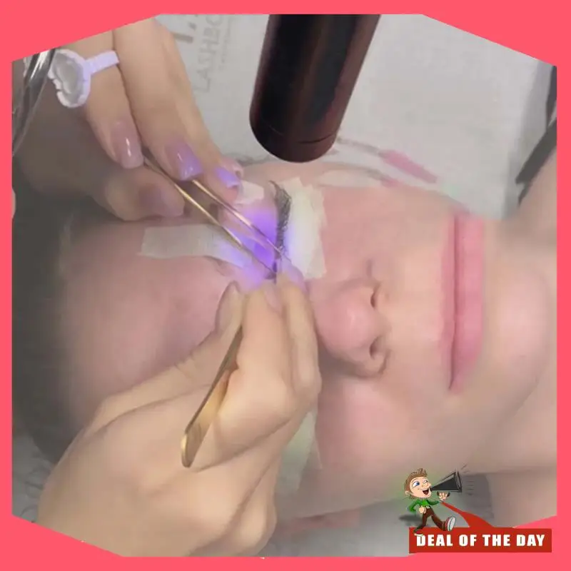 تسليم 24 ساعة الجمال مانيكير الرموش الصناعية رمش تطعيم الأشعة فوق البنفسجية الأشعة فوق البنفسجية LED الغراء علاج ضوء القدم خطوة التبديل الطابق La