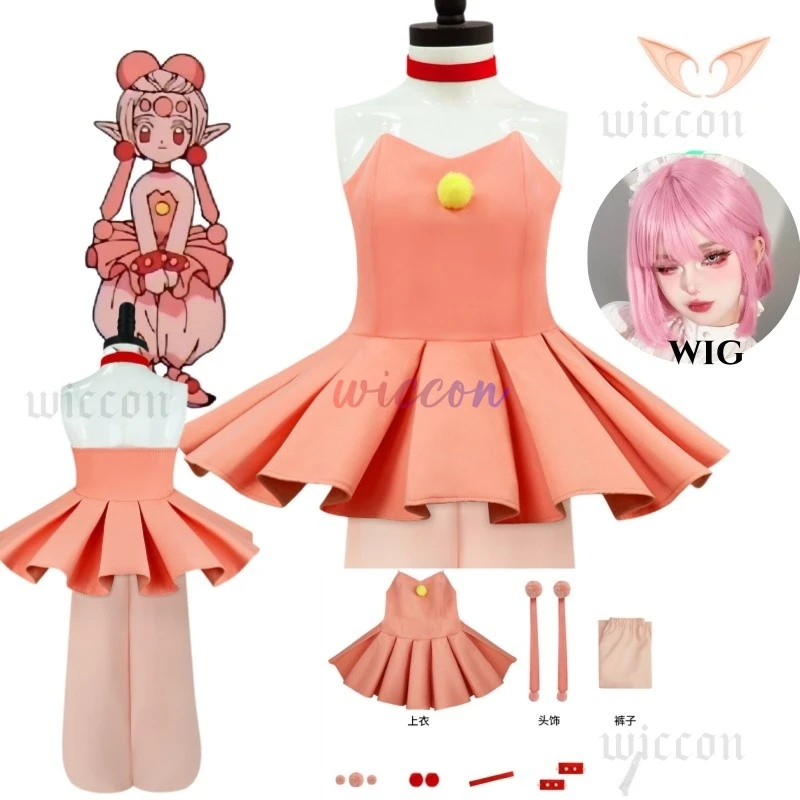 

Anime Cardcaptor THE POWER Cosplay Costume Sakura Clow Card Roleplay Suit Kawaii Uniform Dress Pants Accessories Set Girls Women