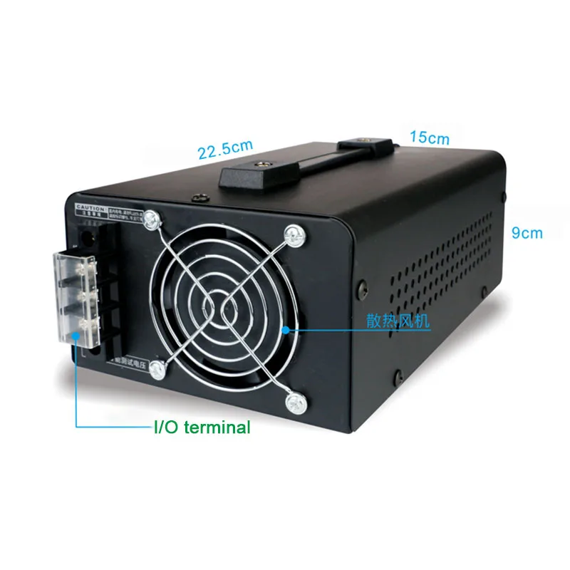 Imagem -05 - Regulador de Tensão Controlado Silício Eletrônico Monofásico Estado Sólido ca 220v Ssr100va 100a