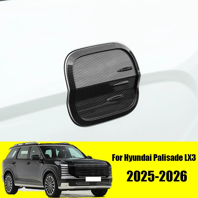 

for Hyundai Palisade LX3 2025 2026 Car exterior fuel tank cover decorative frame made of ABS material