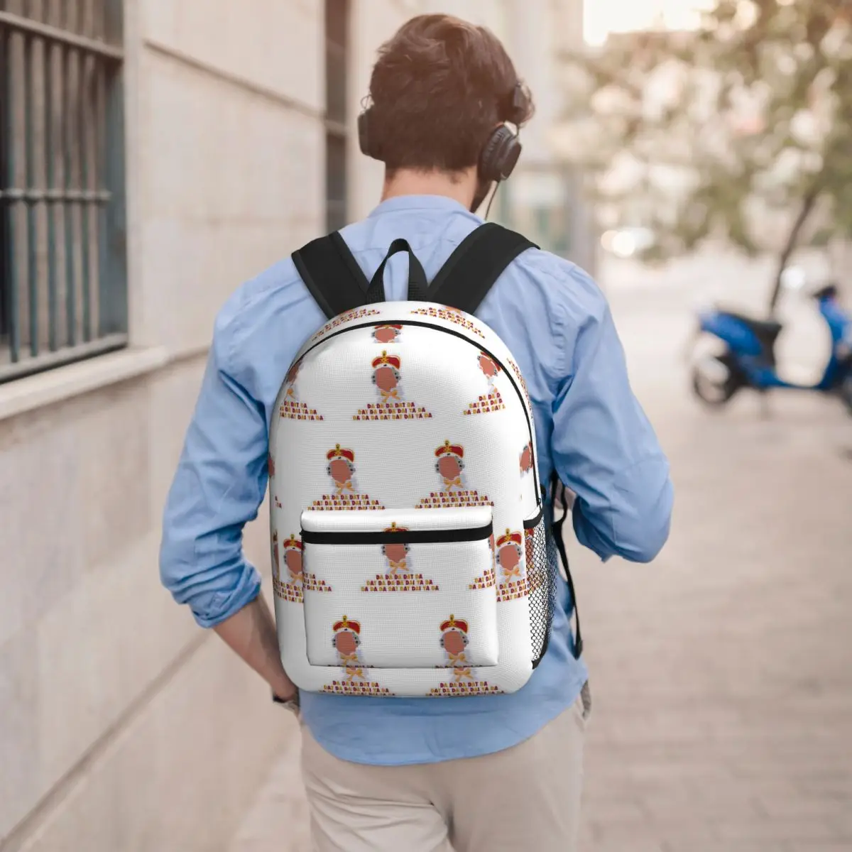 Hamilton King Georg Student Backpack School Bag Hiking Travel Daypack for Men Women Bookbag Shoulder Bags