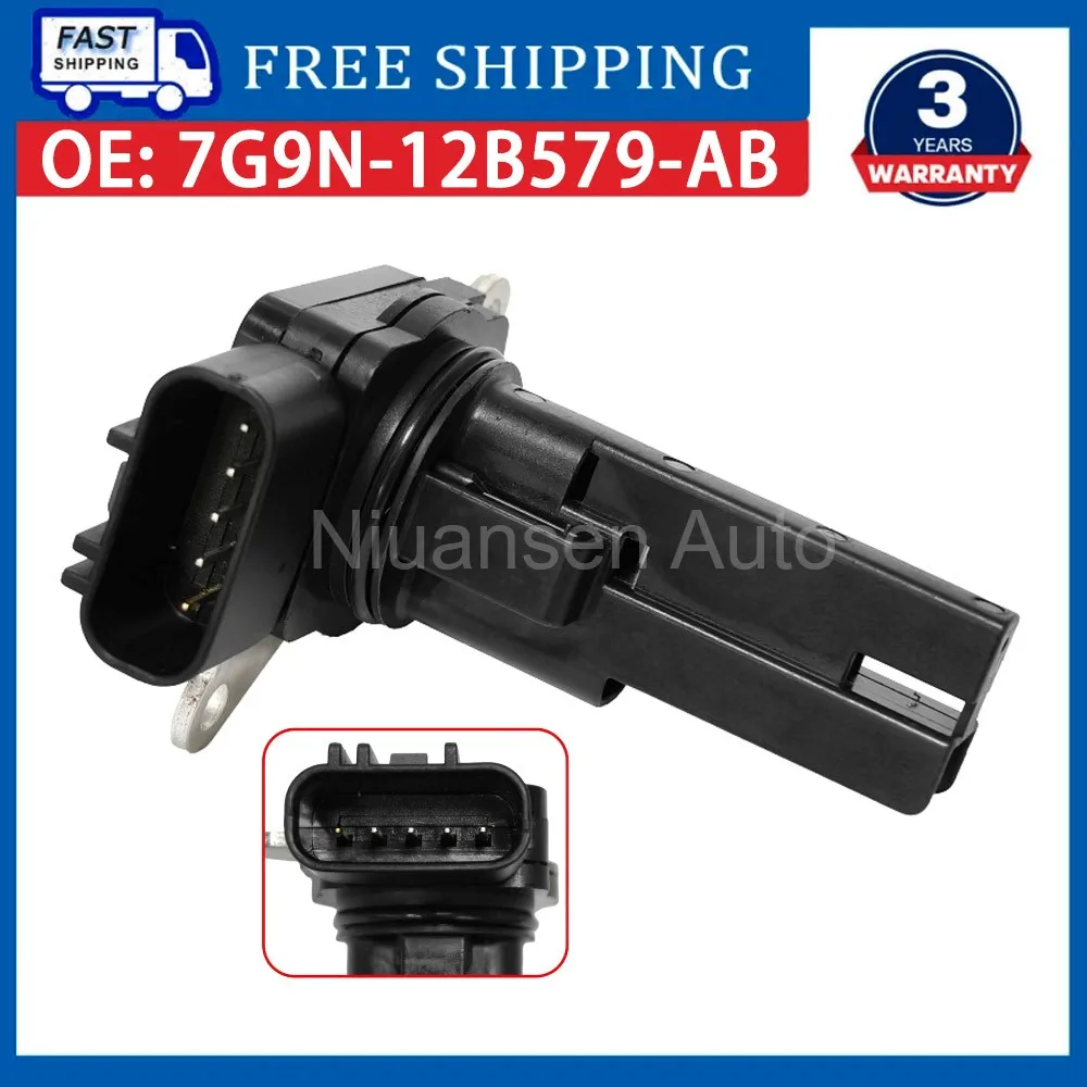 Accesorios MAF para coche, sensor de flujo de aire masivo 7G9N-12B579-AB para Jaguar XF XJ XJR XK XKR Land Rover LR4 Range Rover Volvo XC60