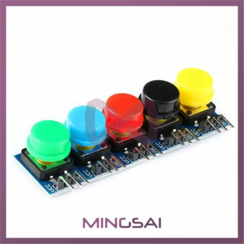 5 шт., Большой кнопочный Модуль 12 х12 мм