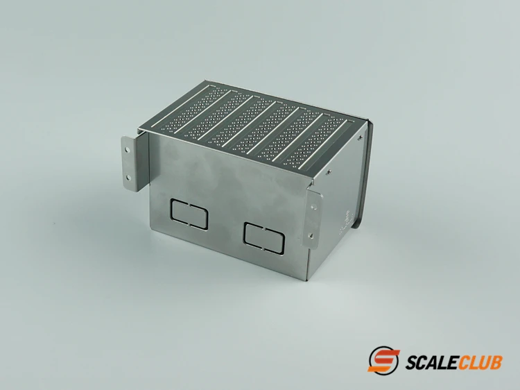 Werkzeugkasten Scaleclub für Tamiya Truck 3363 1851 Auspuffkasten RC-Modell – Detail 4