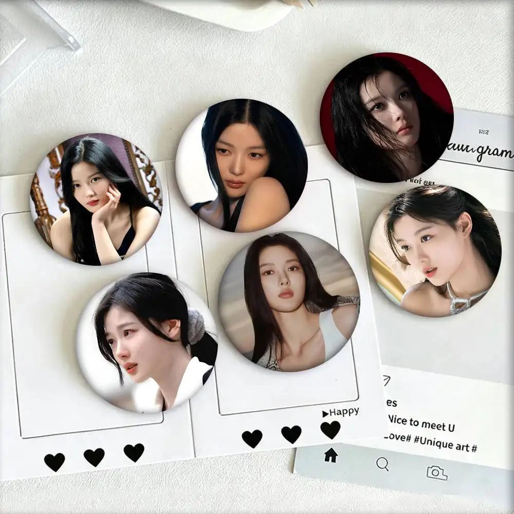 Korean Actors Kim You Jung Round Badges Can Be Used To Decorate Clothes And Backpack Pins