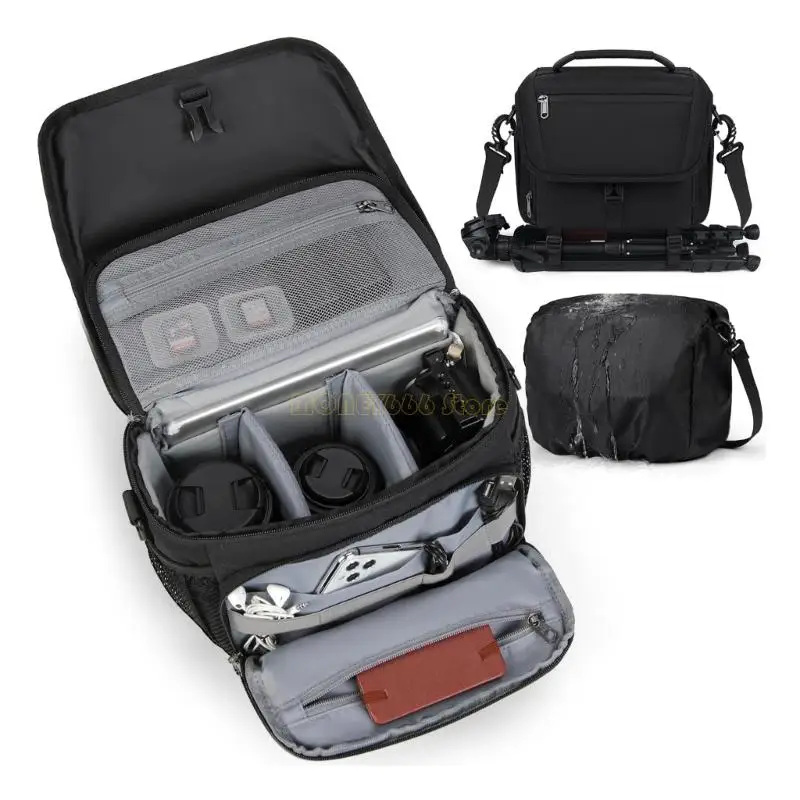 حقيبة كاميرا F62C خفيفة الوزن DSLR مقاومة للماء من البوليستر المقوى بخياطة #1