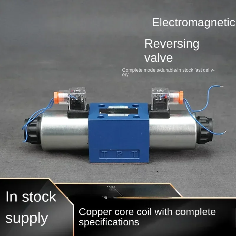 Hydraulic Solenoid Valve Reversing 4we6e/J/L/U/M Series 24V/220V Double Head
