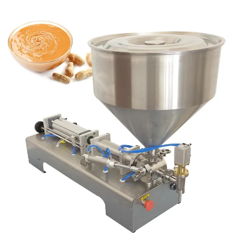 Automatic Honey Filling Machine, Quantitative Pneumatic Filling Machine For Tomato Sauce And Chili Sauce