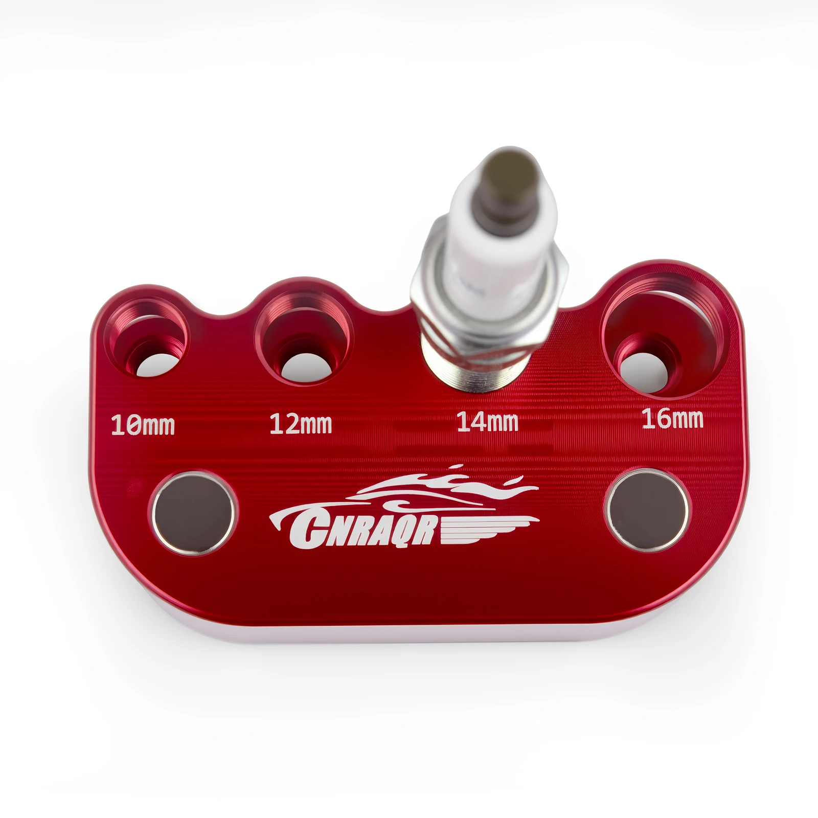 Outil ergonomique d'écart de bougie d'allumage avec jauge d'épaisseur en acier pour bougies d'allumage M10 M12 M14 M16 en aluminium avec aimant