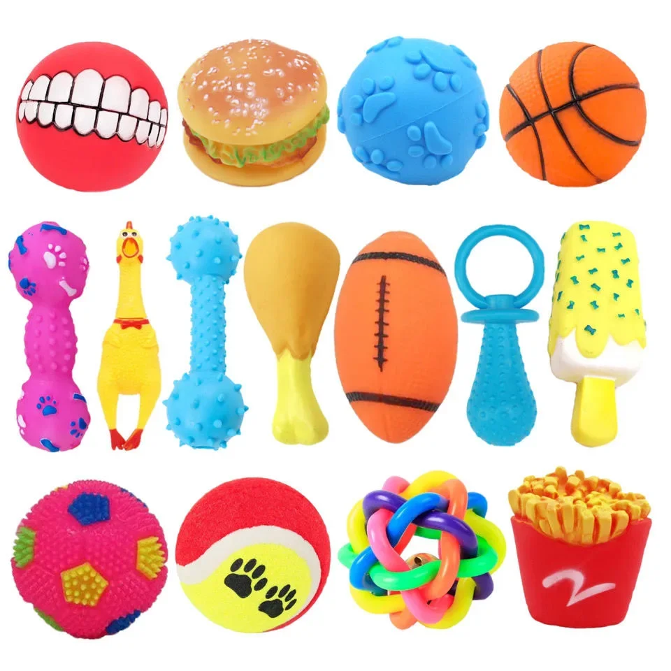 

Dog Toys Pet Sound Toys Bite-resistant Puppies Puppies Dog Grinding Teeth Training Vinyl Toys