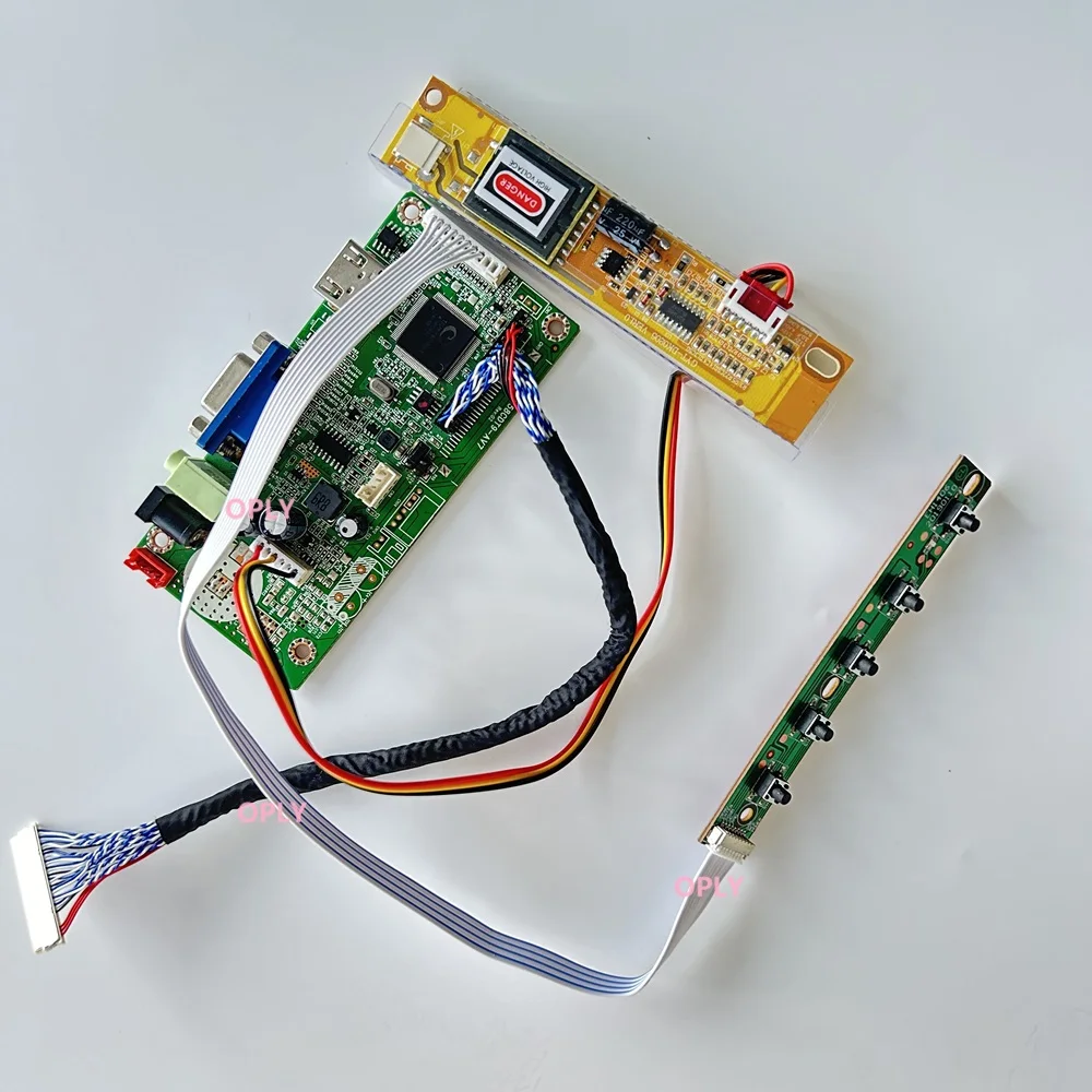 

58C Controller board HDMI-Compatible VGA kit for CLAA141WB03 CLAA141WB05A 1280X800 LCD panel 14.1" screen monitor DIY