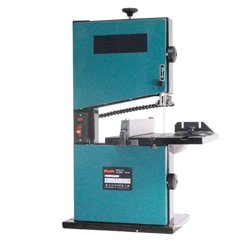 Small Household Multi Function Woodworking Band Saw Vertical Curve Metal Cutting Sawmill Log Band Saw
