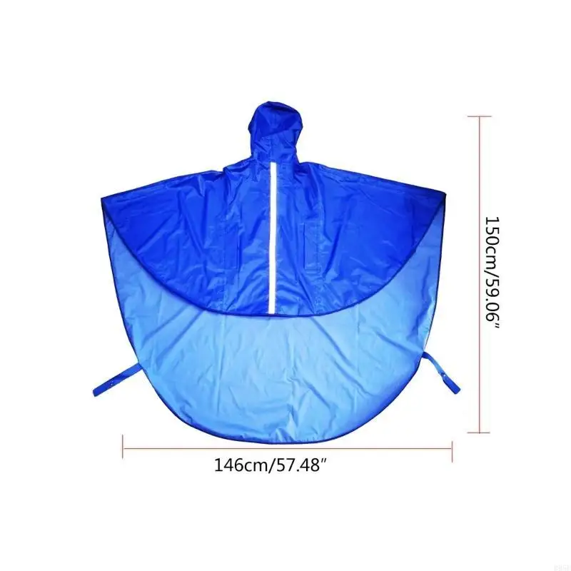 التنقل سكوتر مقاوم للماء معطف المطر للكراسي المتحركة الرجال النساء البالغين كيب B95B #5