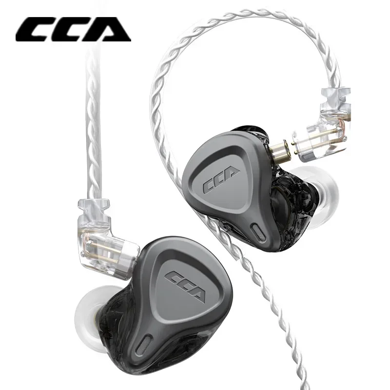 CCA CSN 1BA+1DD Hybrid Earphone In Ear Earbuds Monitor Headphones HIFI Noise Reduction Headset KZ ZSNPRO ZST ZSX ZS10PRO CCA C12