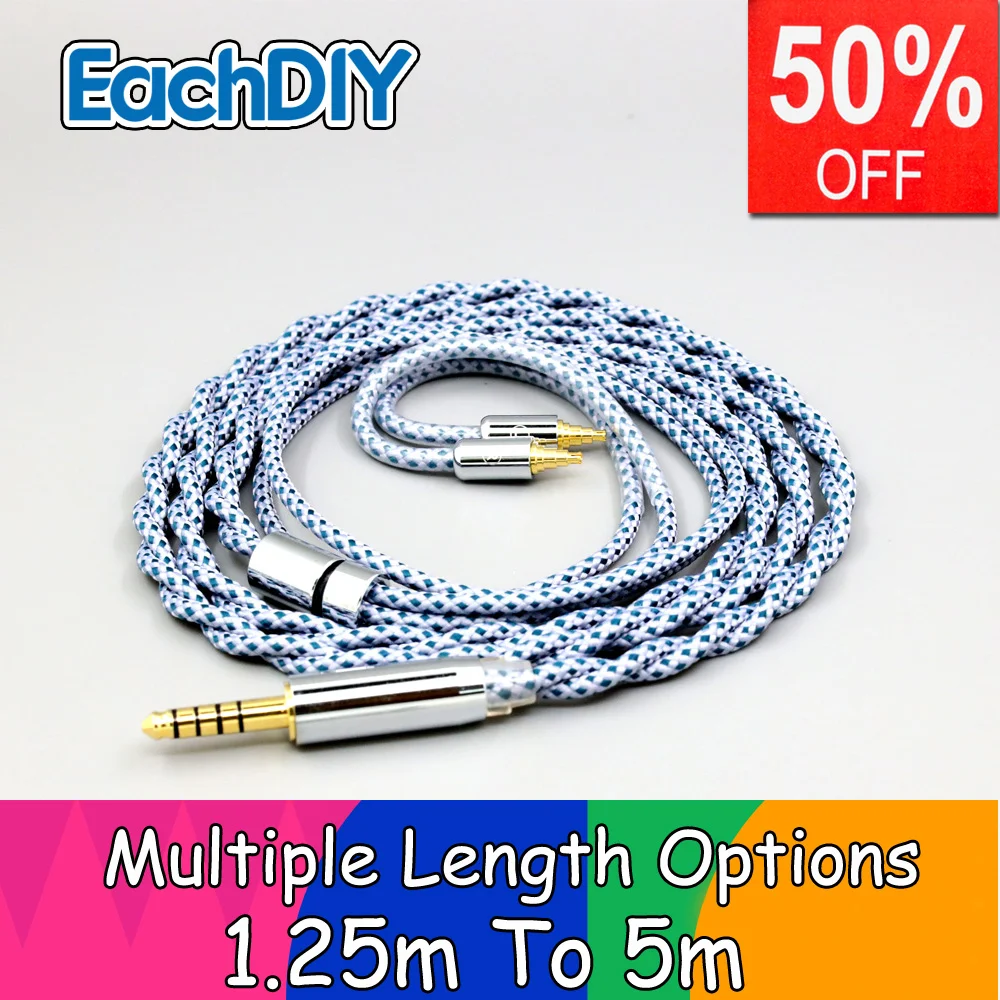 

Mix Graphene 99% Pure Silver OCC Shielding Earphone Cable For Sennheiser IE40pro IE40 Pro LN008634