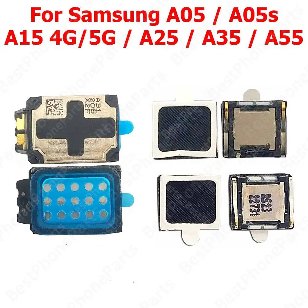 Top Ear Speaker For Samsung Galaxy A05 A15 A25 A35 A55 5G Earspeaker Earphone Sound Earpiece Flex Cable Mobile Phone Parts