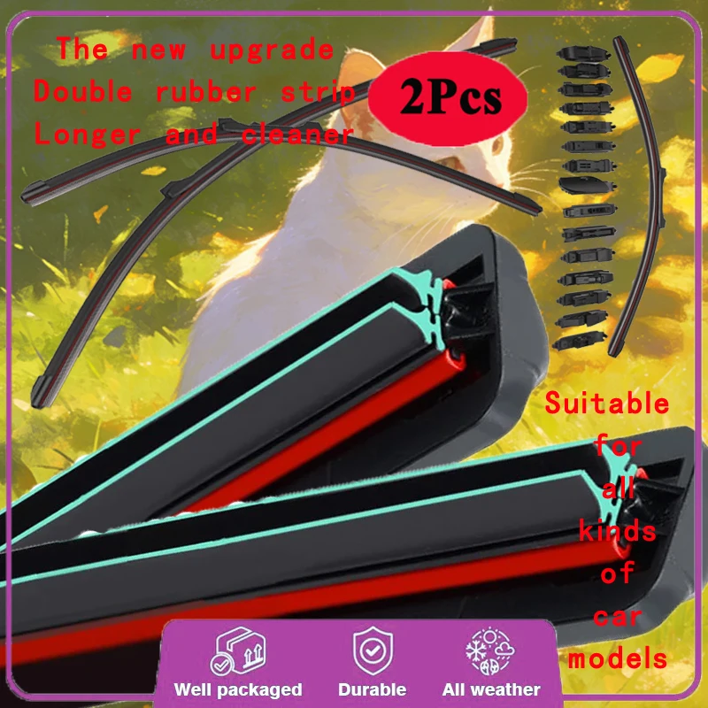 

Для Jeep Commander XK XH 2005-2024: Щетки стеклоочистителя лобового стекла, аксессуары для мойки, детали для чистки окон