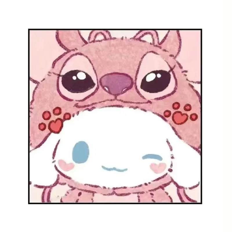 Sanrio-Kit de pintura de diamante 5D DIY Cinnamoroll Lotso, animación de dibujos animados, decoración del hogar, gran oferta, 2023