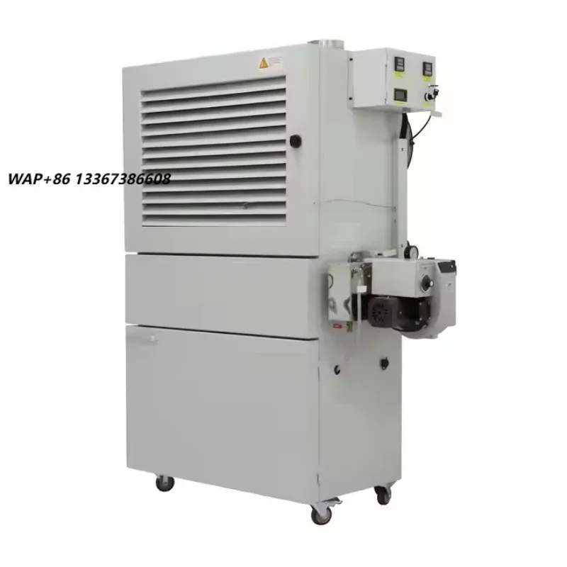 WBH2000 Fully Automatically Big Power Hot Air Heater With Air Compressor Waste Oil Heater Mobile Oil Heater