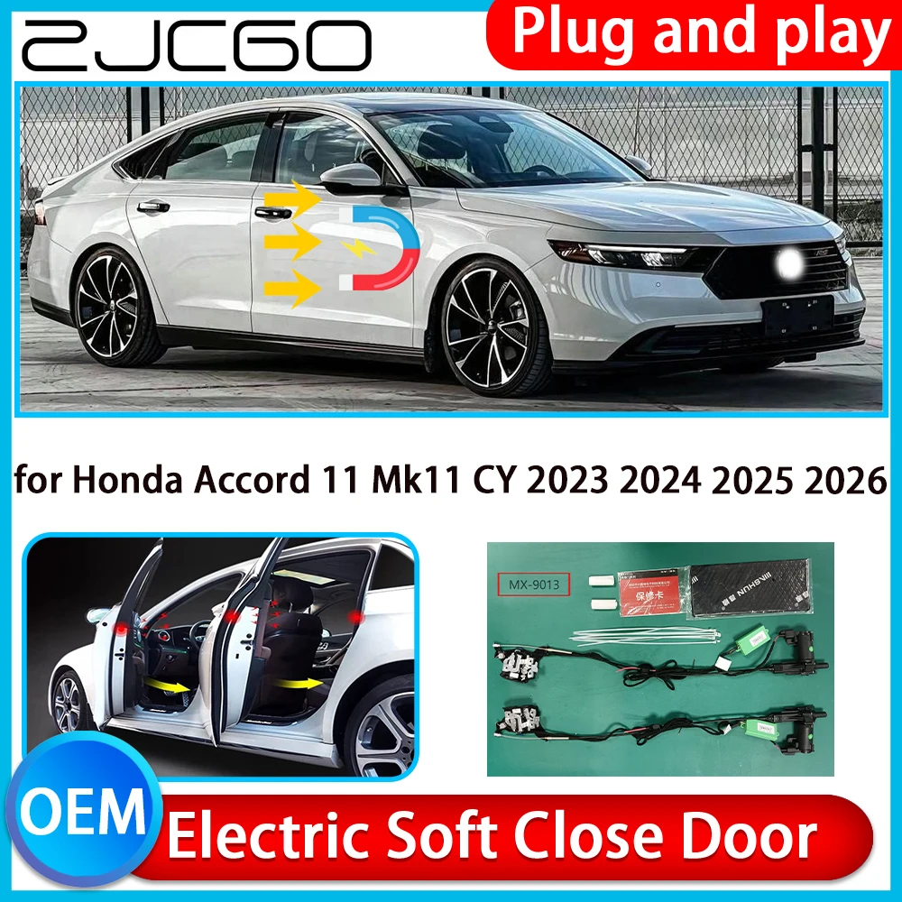 

for Honda Accord 11 Mk11 CY 2023 2024 2025 2026 Auto Pull Car Soft Close Kit Door Power Latch Electric Door Catch Soft Closing