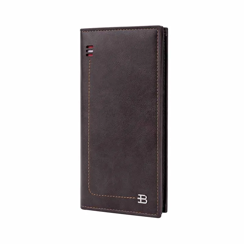 

New Men Long Wallet Large Capacity Handbag Phone Clutch Bag Multi Card Holder Man Coin Purse Vintage Billfold Business Money Bag
