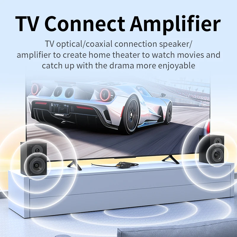 Unnlink 192KHz convertisseur Audio numérique vers analogique DAC Bluetooth Spdif optique Toslink Coaxial vers décodeur Aux 2RCA 3.5mm