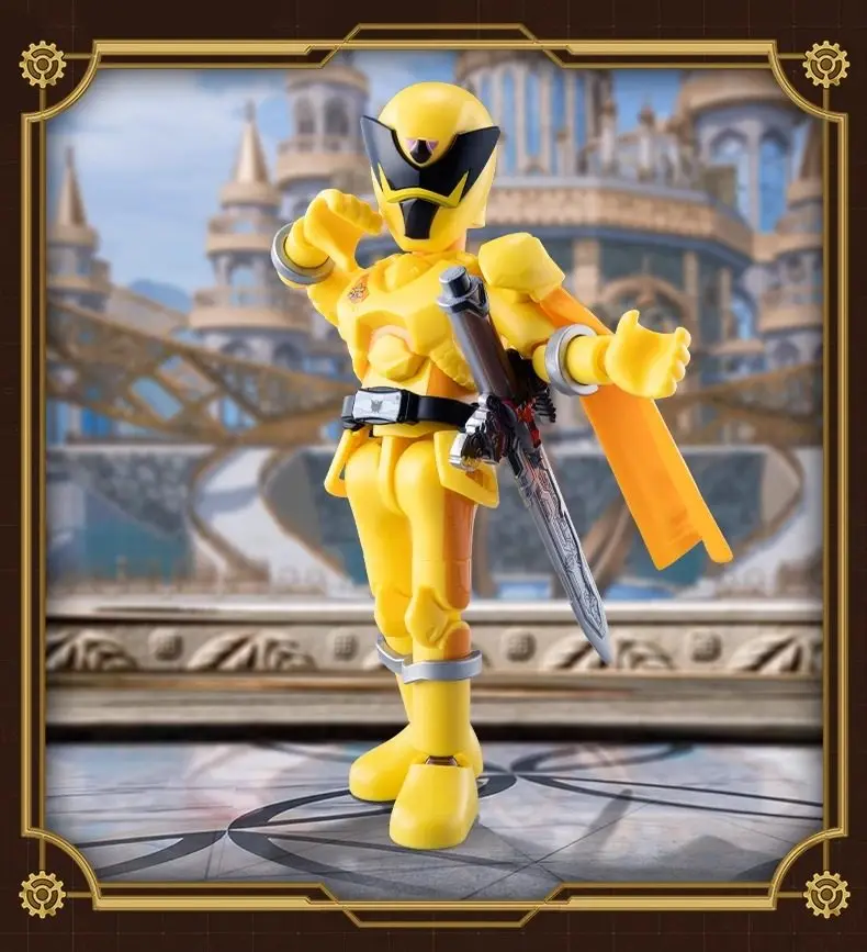 1/9 Stück Blokees Super Sentai Galaxy Version 1 Ohsama Sentai King-Ohger Kuwagata Tombo Kamakiri Ohger Zusammengebautes bewegliches Spielzeug – Detail 36