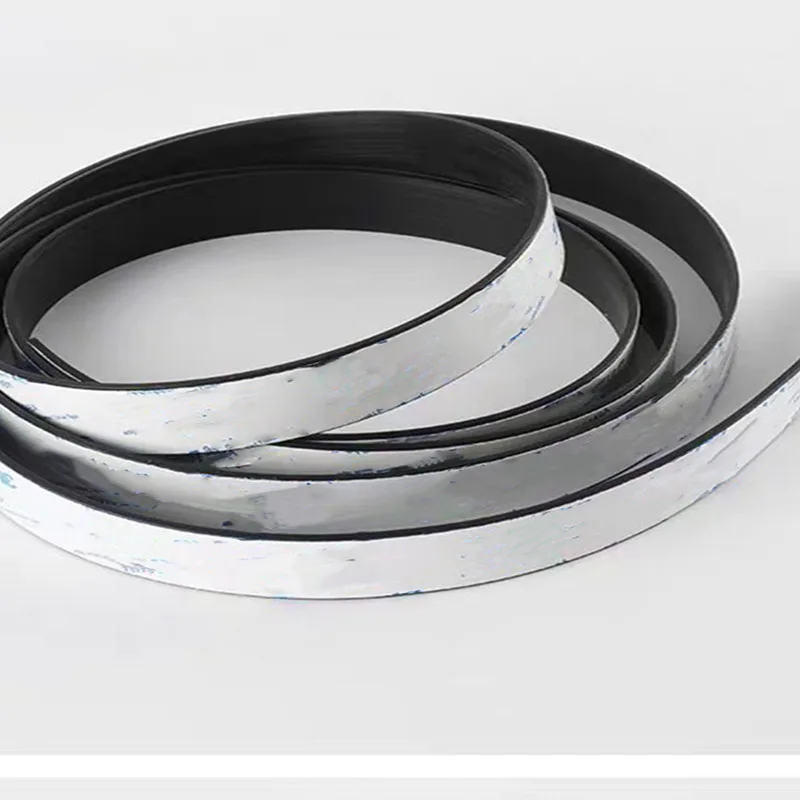 Black 3M Silicone Strip With Adhesive Backing, Self-Adhesive, High Temperature Resistant, Anti Slip and Non Slip Sealing Strip