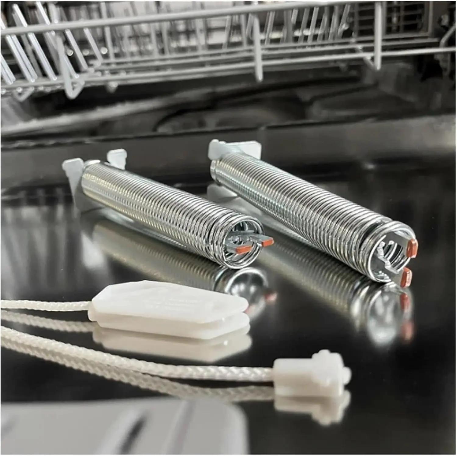 2 قطعة 00754873 طقم كابل زنبركي لباب غسالة الأطباق لقطع غيار المفصلي Bosch Thermador Gaggenau 00626664، 3279710، AP5802936،