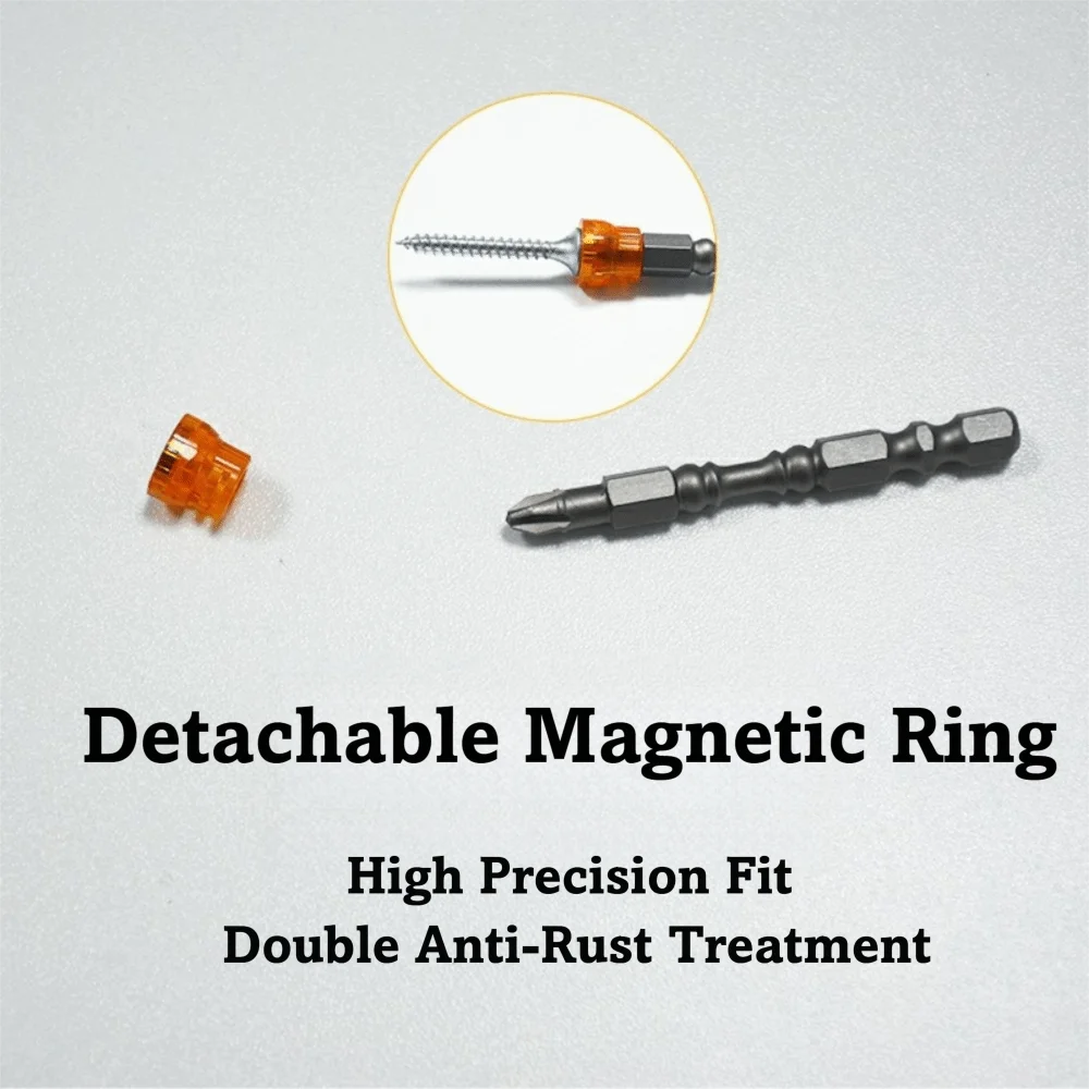 

5 шт. магнитная отвертка, дрель с крестообразной головкой, прочные электрические отвертки, прочная шестигранная отвертка высокой твердости