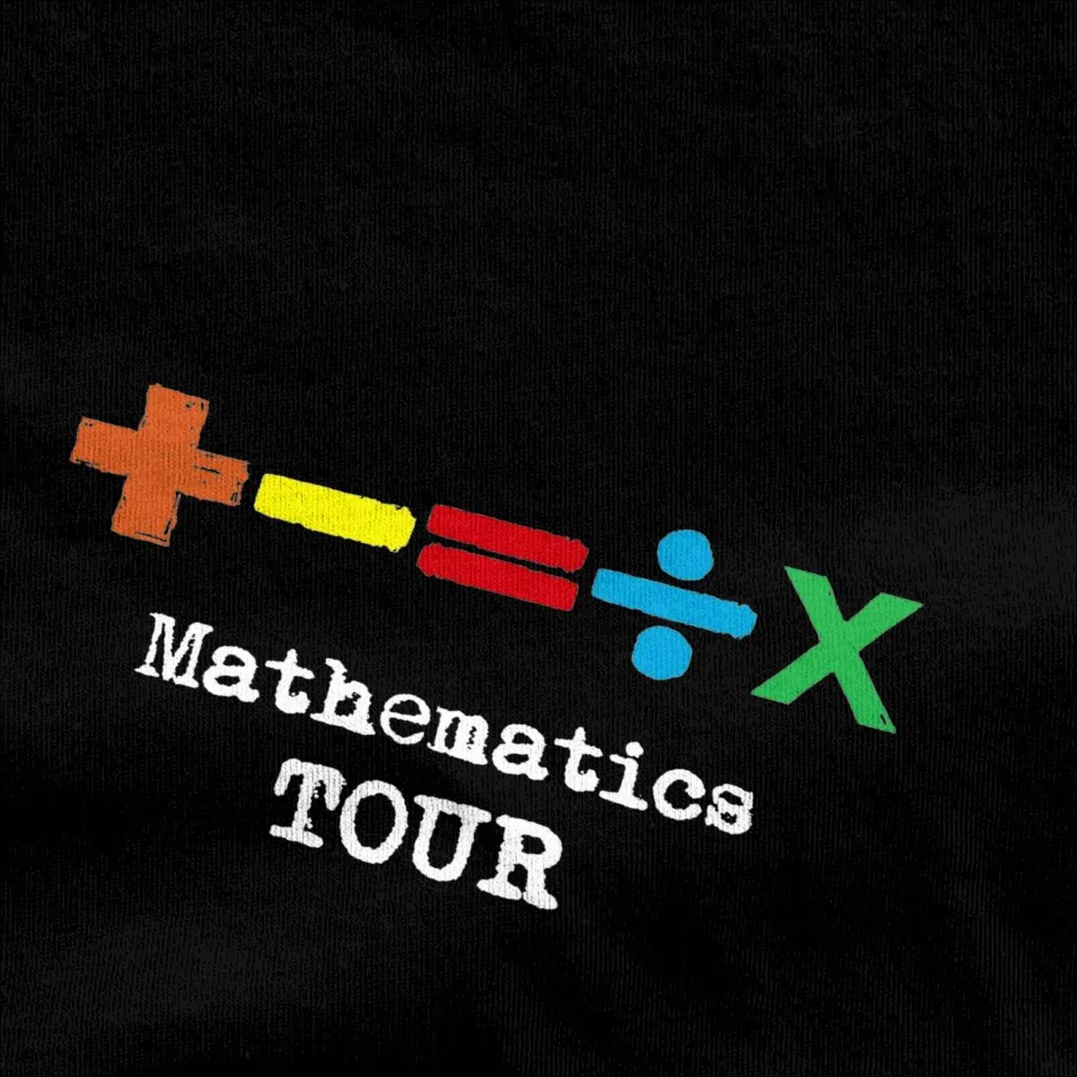 Men's T Shirt The Mathematics Tour 2024 T-Shirts Leisure Summer Tees Streetwear Casual Cotton Clothing Birthday Gift