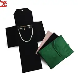Jewelry Roll Up Bag Organizer Soft Velvet Travel Bags Necklace Earrings Ring Bracelet Carrier Storage Case Bangle Watch Lagerung
