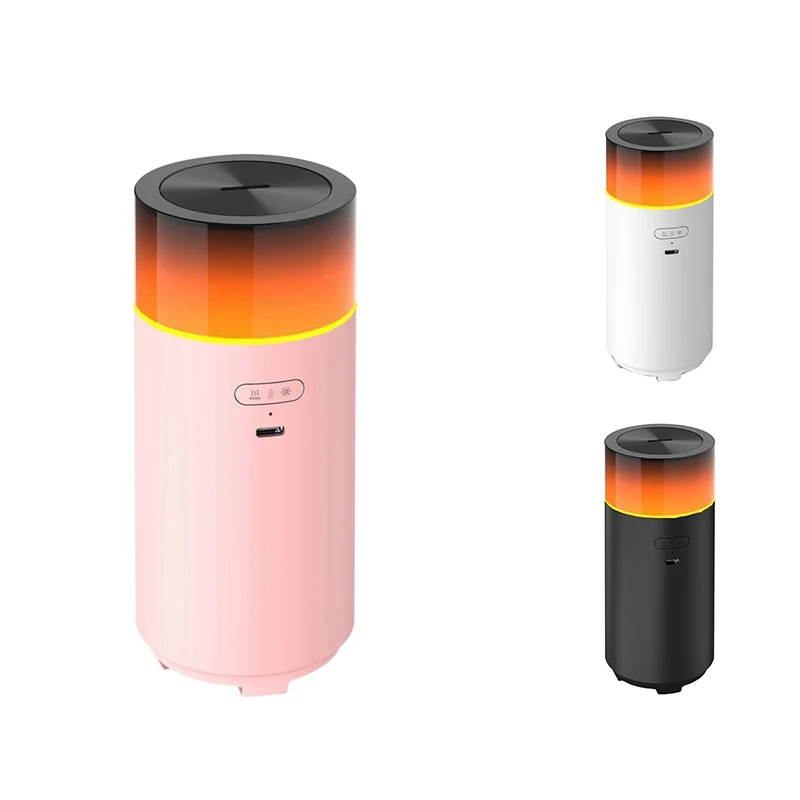 

Светодиодный увлажнитель воздуха, машина для ароматерапии, USB бесшумный диффузор эфирного масла, ночник, увлажнитель воздуха, черный