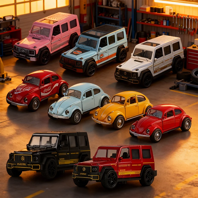 Modelo de carro de liga grande g veículo off-road g63 modelo ornamento, presente para meninos, carro de brinquedo de metal simulado infantil com função pull-back