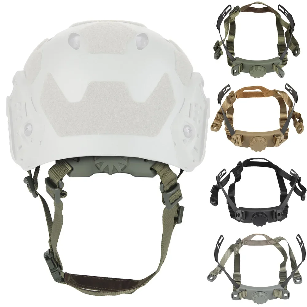 

Система внутренней подвески шлема, регулируемый ремень для блокировки головы, аксессуары для быстрых шлемов SF, шлемы для стрельбы, охоты, CS