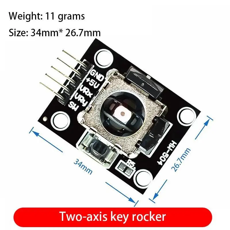 Original Dual Axis Key Rocker PS2 Game Rocker Lever Sensor JoyStick Electronic Building Block HOT