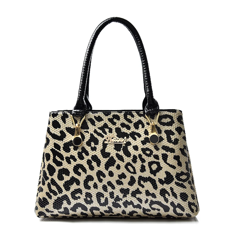 European And American Fashion Pearl Shining Leopard Pattern Multi Compartment Handbag Sexy And Mature Temperament Women's Bag you sexy thing the best of hot chocolate 2 cd