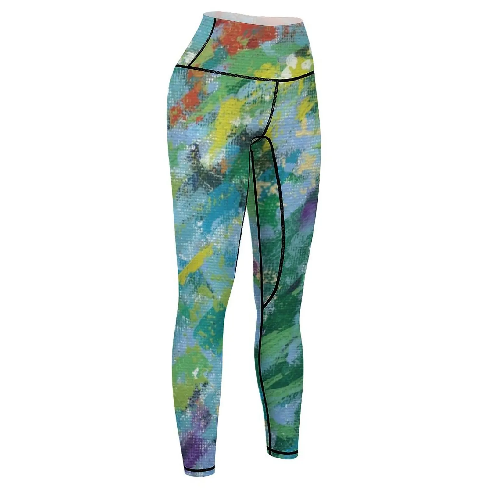Win-Win-Win: Color Storm One Leggings السراويل الرياضية للسراويل الرياضية السراويل الرياضية امرأة ممارسة الملابس للنساء طماق #6