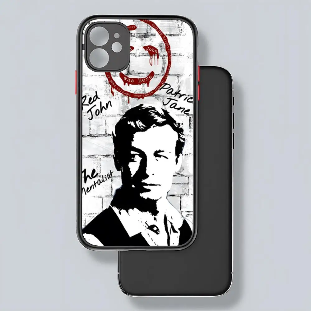 The Mentalist Phone Case Matte Transparent Back For IPhone 15 16 Pro Max X XR XS 14 13 12 11 Plus Cover