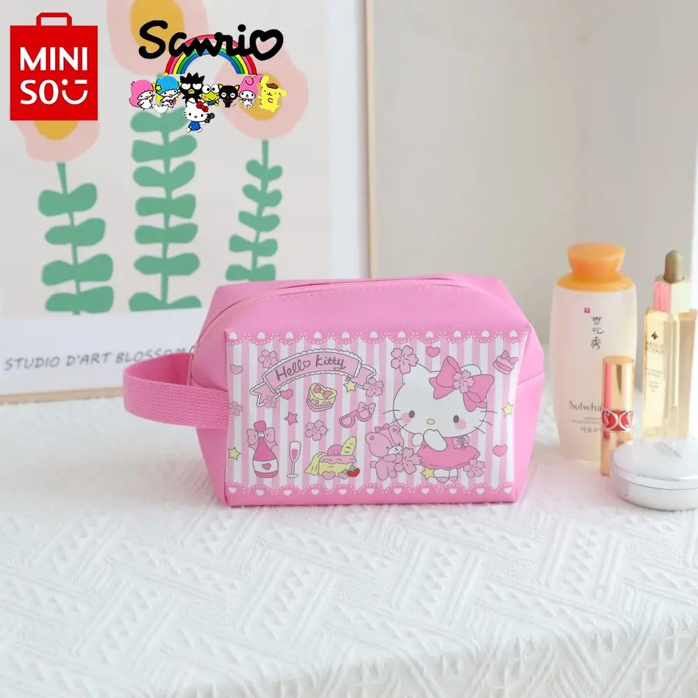 Mininstants Sanurgente-Trousse de maquillage étanche pour femme, sac à main de rangement multifonctionnel, sac à main de dessin animé, haute qualité, à la mode, nouveau