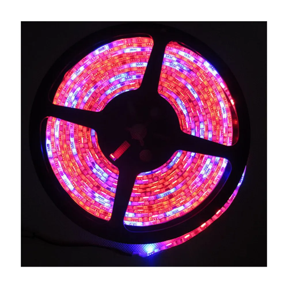 

5m/lot LED Grow Lights DC12V Growing LED Strip Tape 5050 Plant Growth Light Lamp for Greenhouse Hydroponic plant