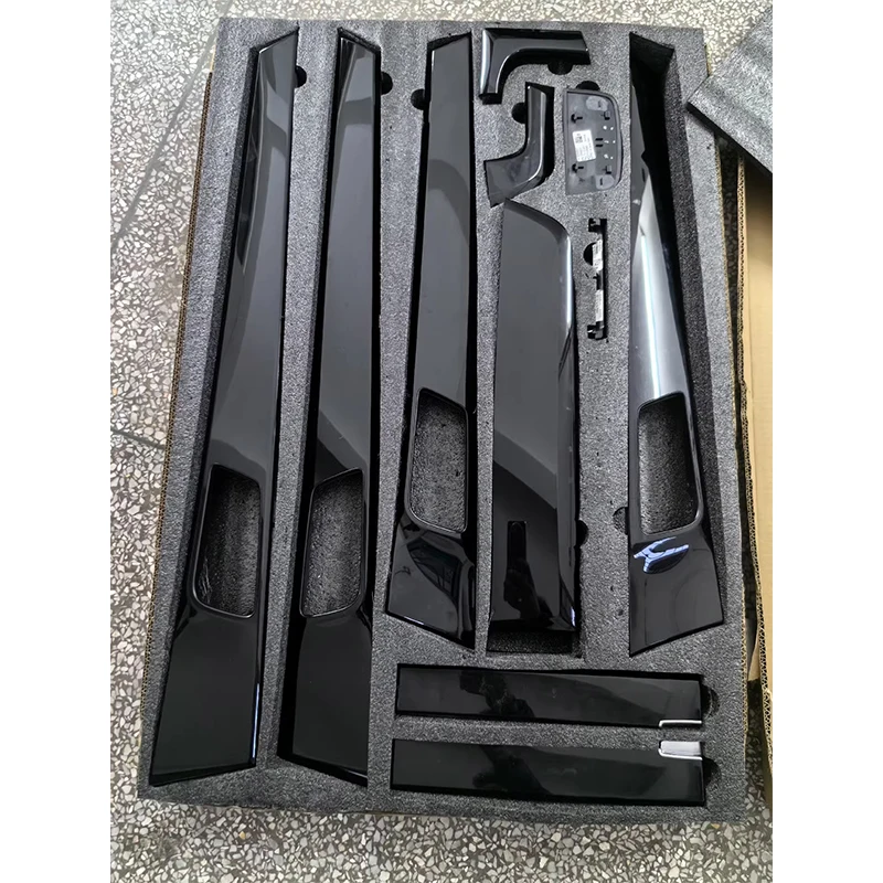 For Porsche 718 911 981 Boxster Cayman Center Console Decorative Cover Dashboard Shift Panel Car Interior