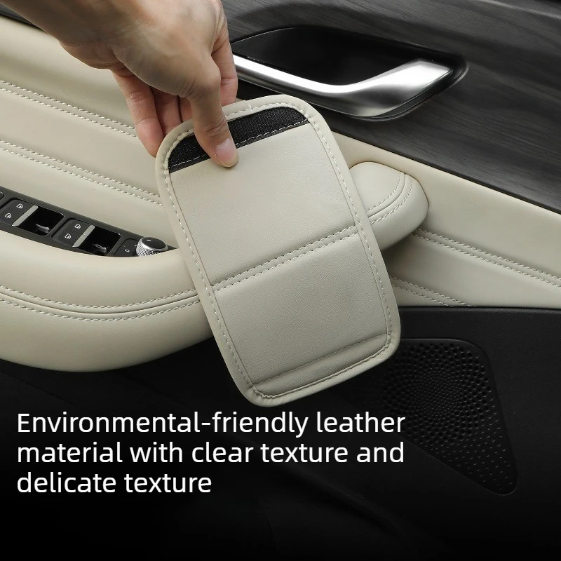 Inner Door Handle Cover with OEM Texture, Interior Protector Trim for 2026 Geely Monjaro L Xingyue L Dongfang Yao