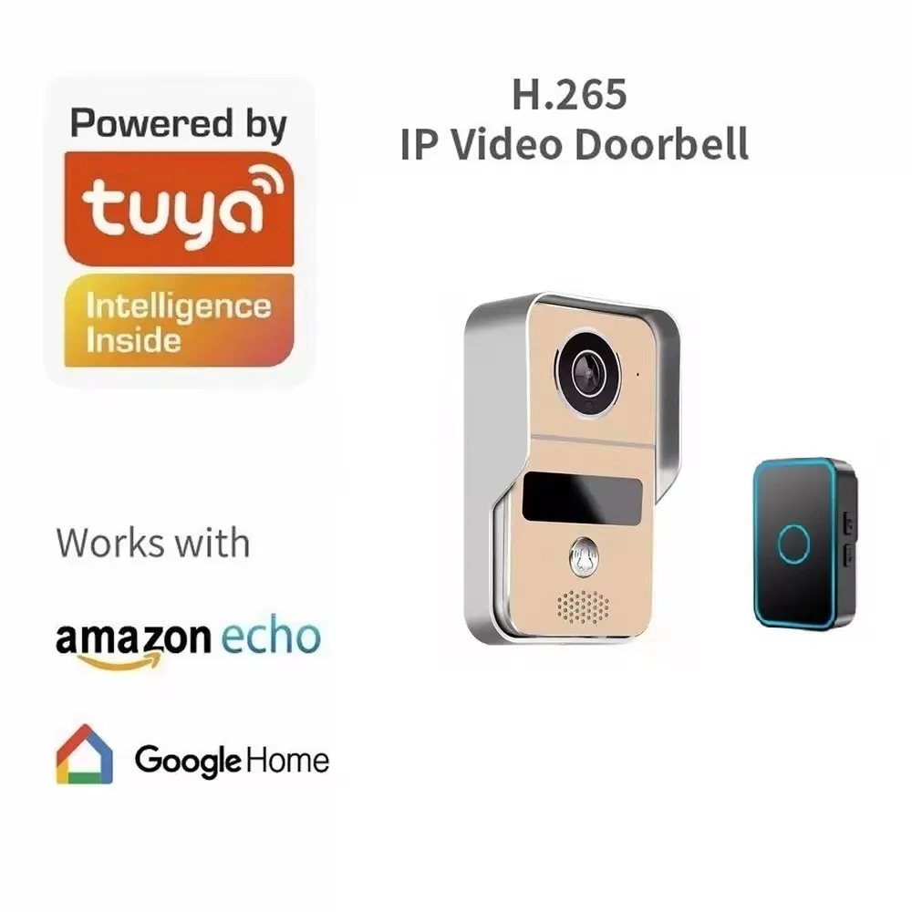 

Smart Doorbell Wifi Video Intercom HD Camera Android/IOS Phone Motion Sensor Alarm Night Vision Home Office Wireless Gate Opener