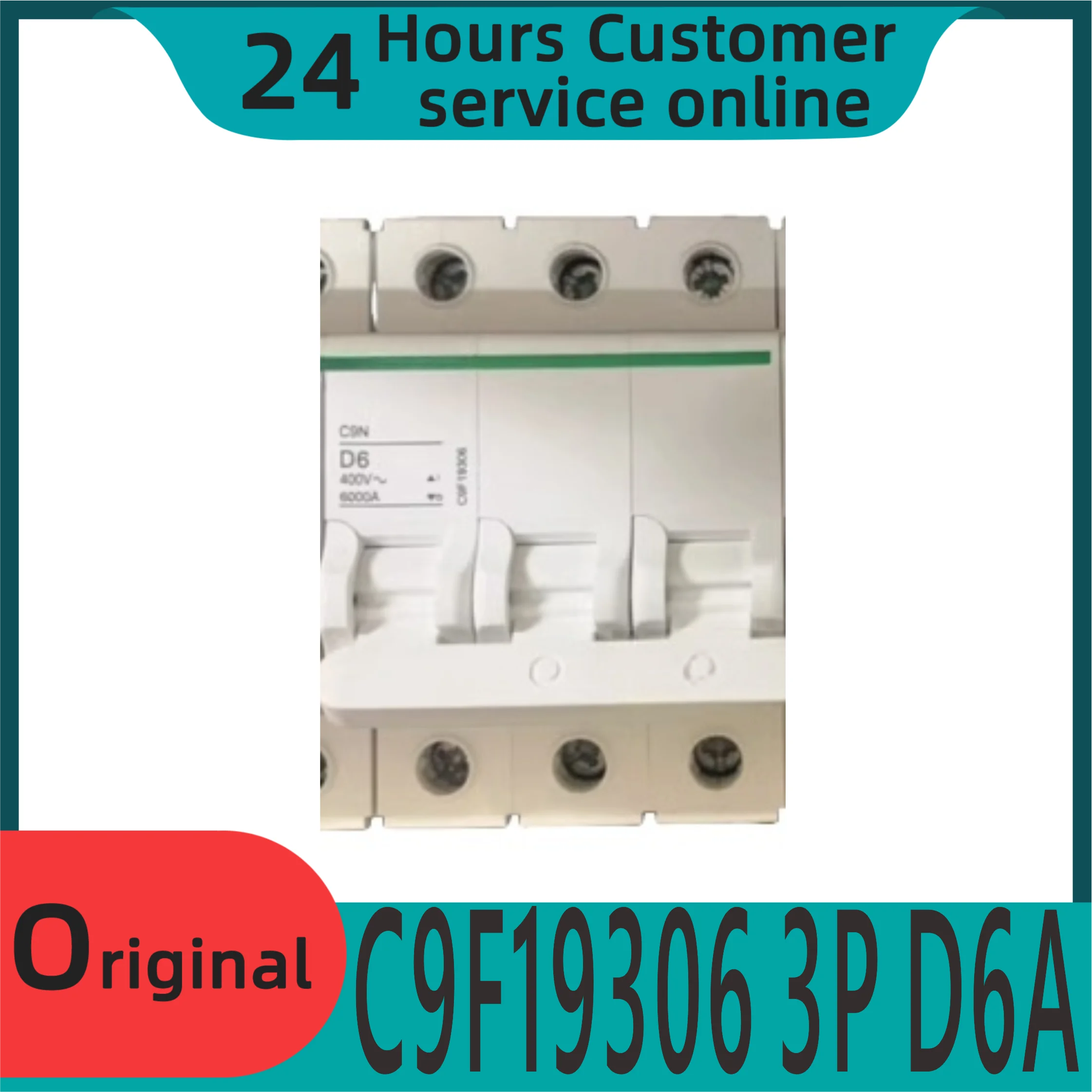 

Новый оригинальный миниатюрный автоматический выключатель C9N C9F19310 C9F19306 3P D6A 10A