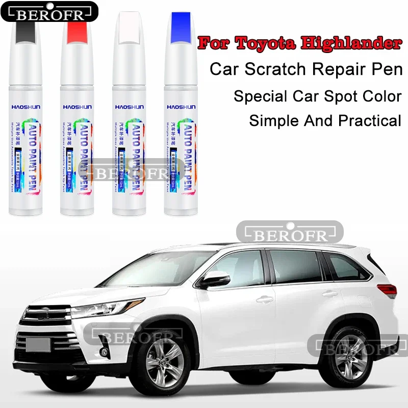 

Ручка-краска для рестайлинга Toyota Highlander, цвет «Жемчужный белый», для Toyota Highlander 2022 года, автоаксессуары