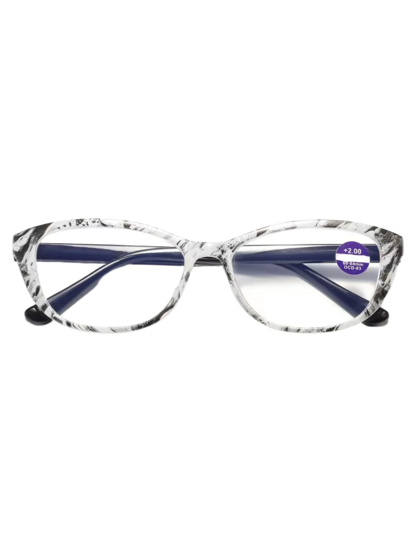 Modisch bedruckte Lesebrille HD verschleißfeste Lesebrille für Männer und Frauen mittleren Alters und ältere Menschen.